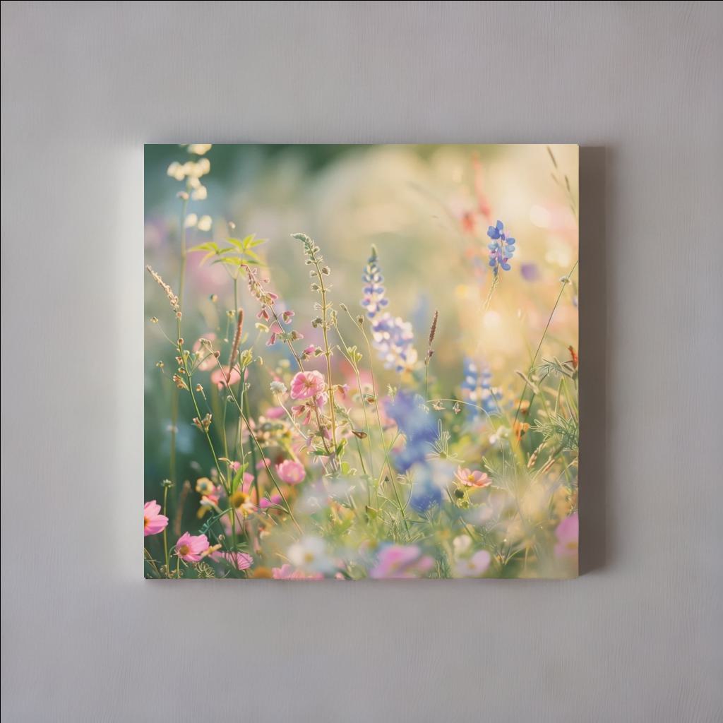 BLOSSOM FIELD - Canvastavla i hög kvalitet | Köp hos Canvasbolaget