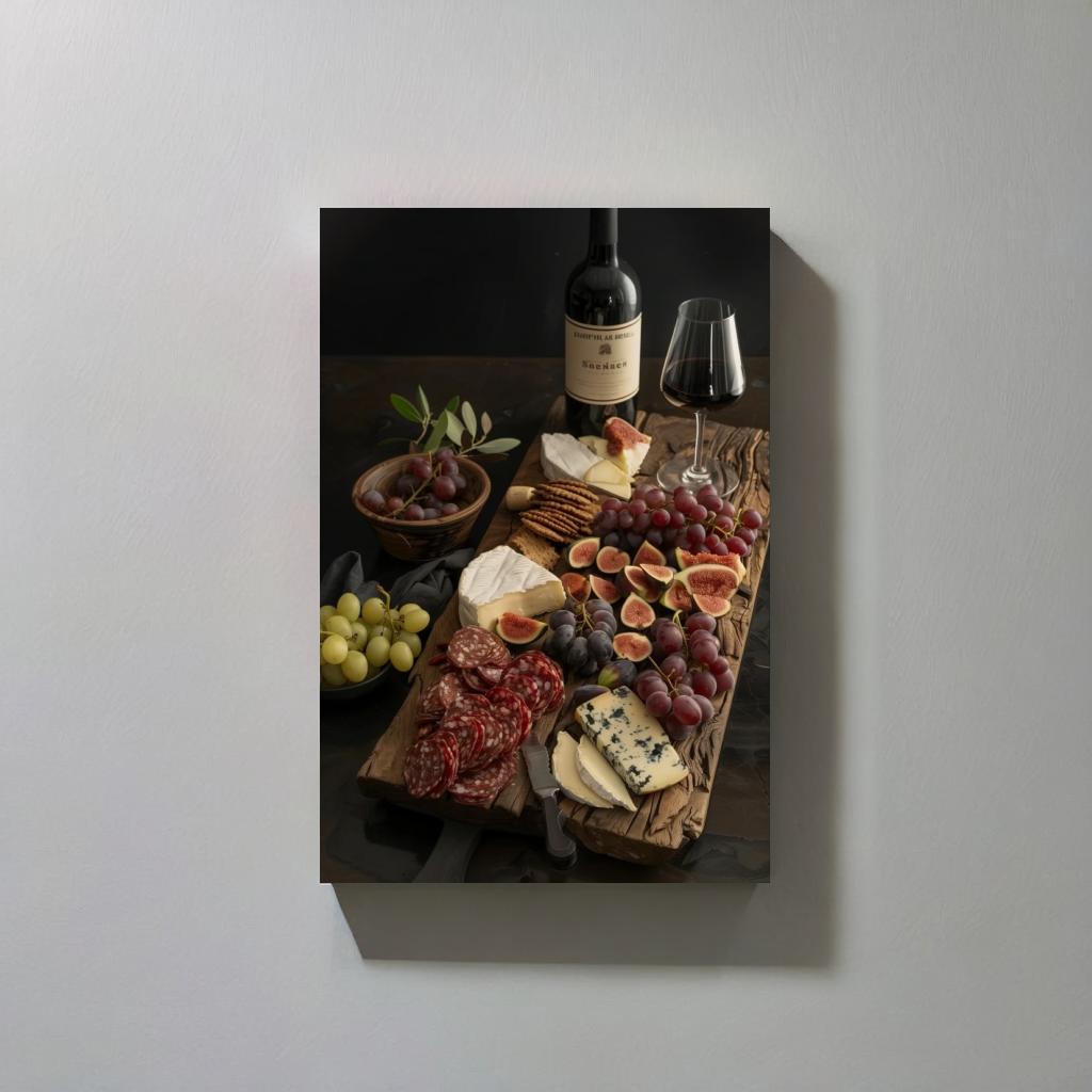 CHARCUTERIE MOMENT - Canvastavla i hög kvalitet | Köp hos Canvasbolaget