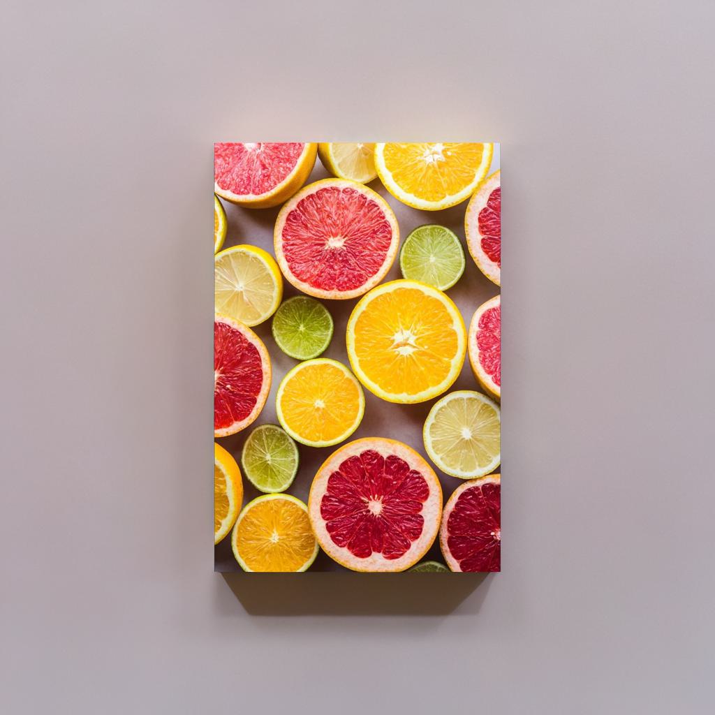 CITRUS SYMFONI - Canvastavla i hög kvalitet | Köp hos Canvasbolaget