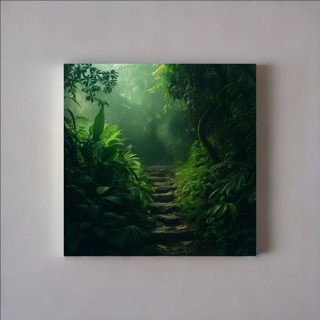 FOREST PATH - Canvastavla i hög kvalitet | Köp hos Canvasbolaget