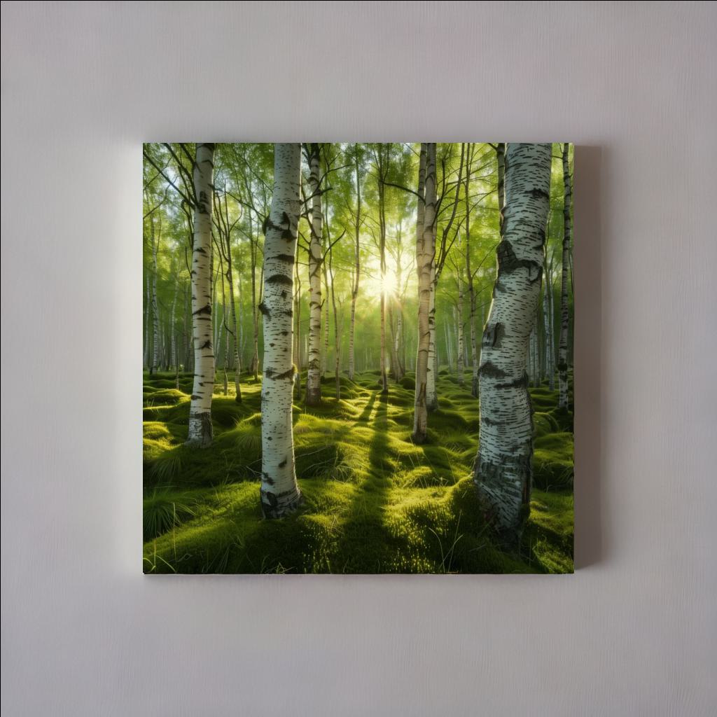 FOREST SERENITY - Canvastavla i hög kvalitet | Köp hos Canvasbolaget