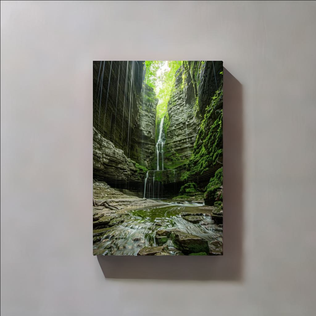 HIDDEN FALLS - Canvastavla i hög kvalitet | Köp hos Canvasbolaget