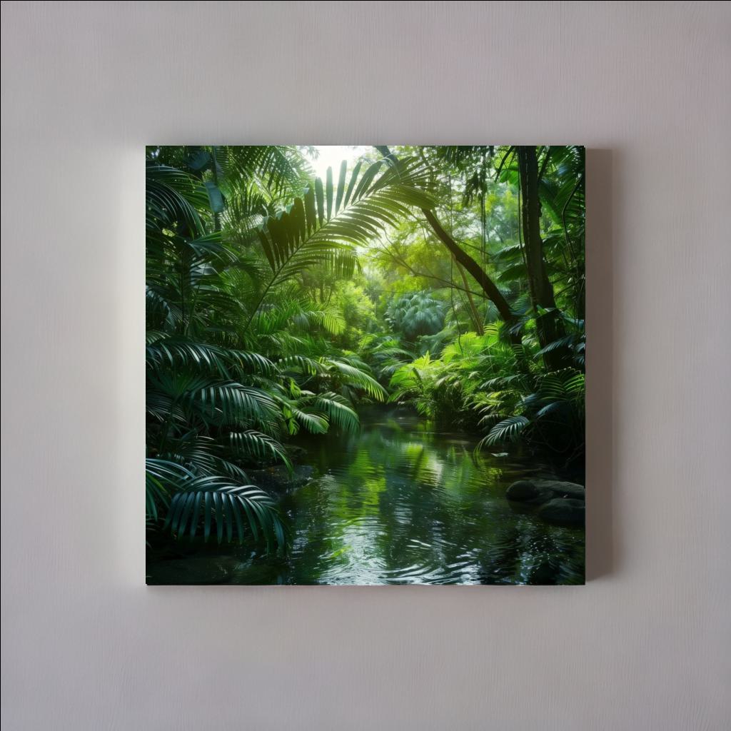 TROPICAL SERENITY - Canvastavla i hög kvalitet | Köp hos Canvasbolaget