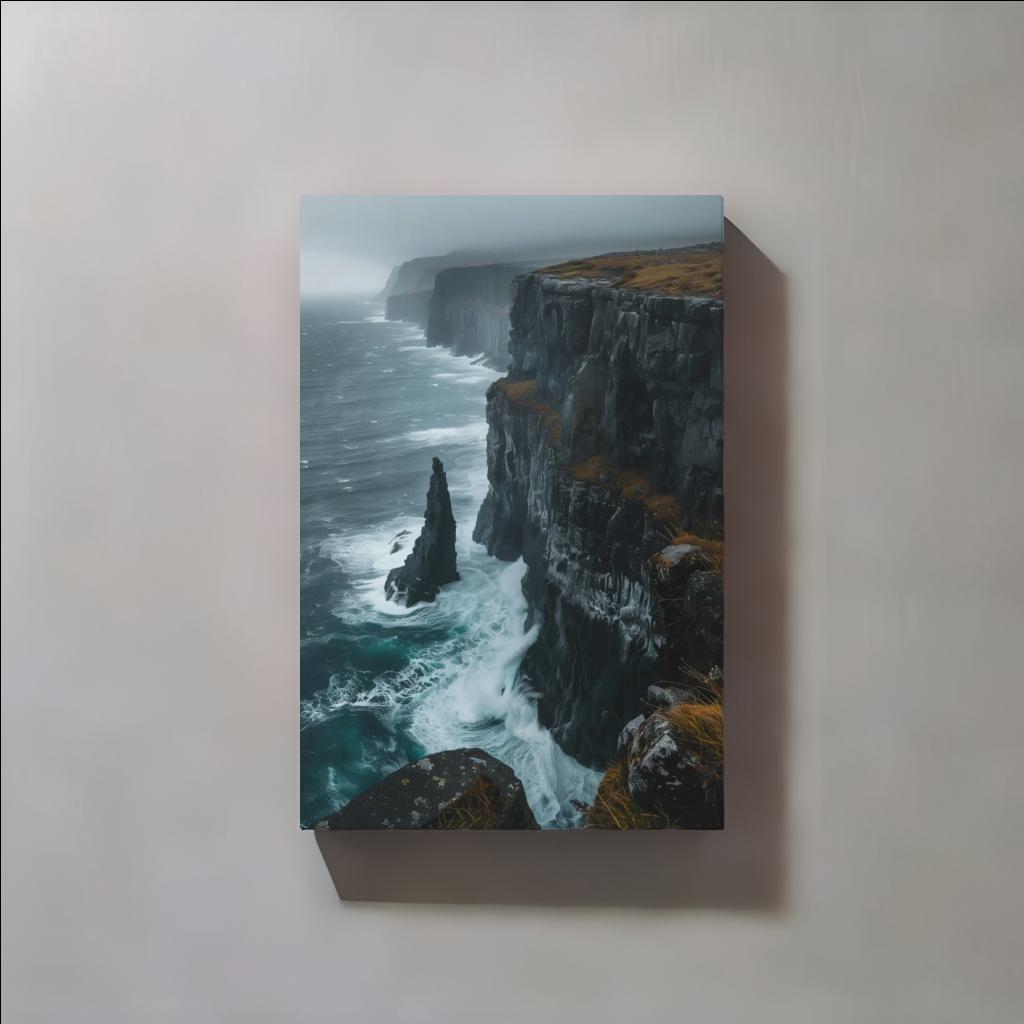 CLIFFSIDE MYSTERY - Canvastavla i hög kvalitet | Köp hos Canvasbolaget
