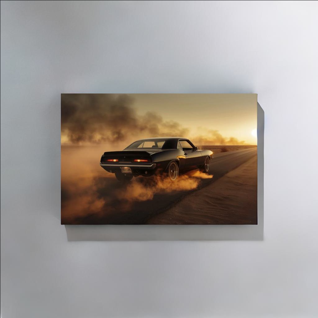 DESERT CHARGER - Canvastavla i hög kvalitet | Köp hos Canvasbolaget