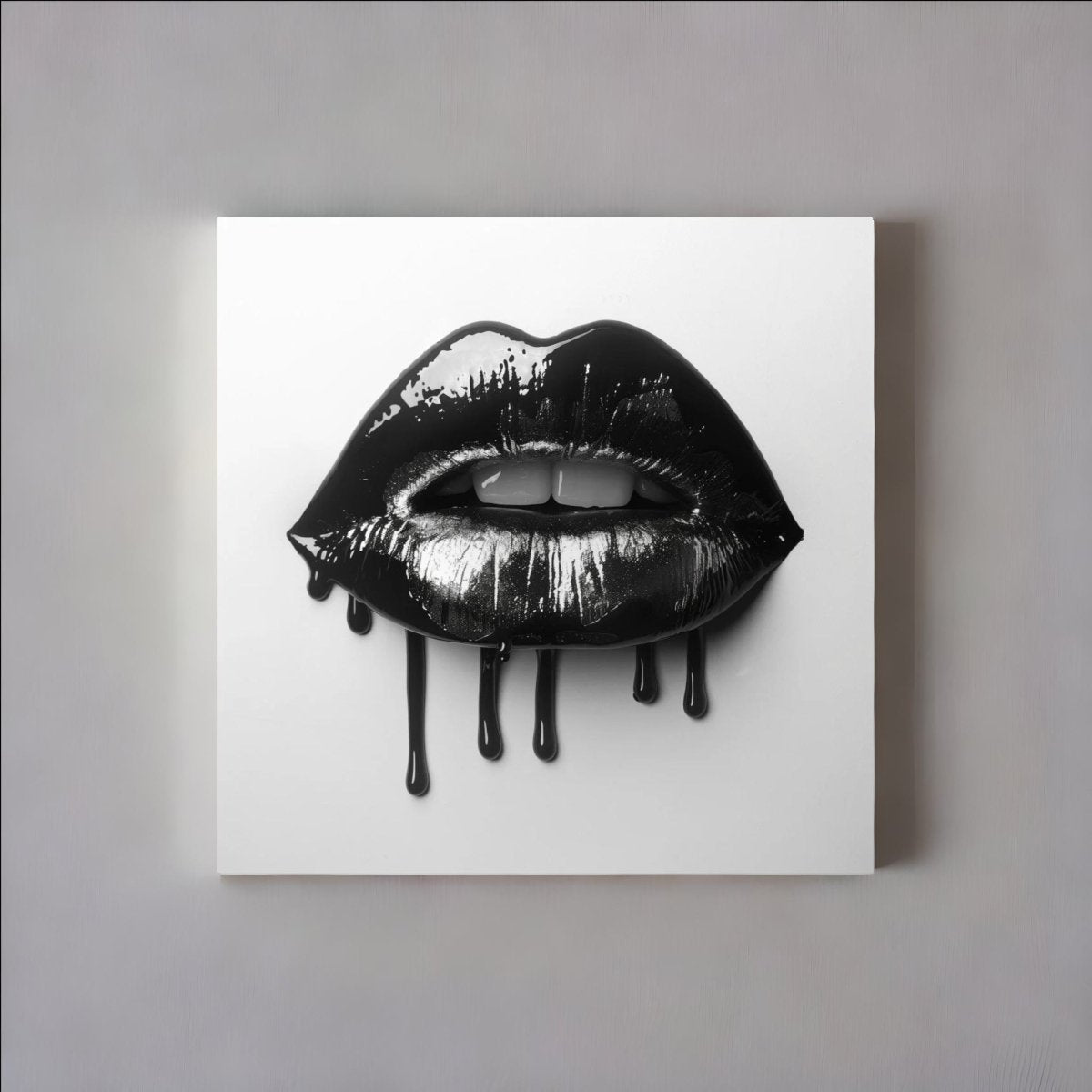 LIQUID LIPS - Canvastavla i hög kvalitet | Köp hos Canvasbolaget
